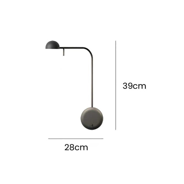 Minimalistic Pin Wall Light - Elegant Lighting Decor-ChandeliersDecor.com