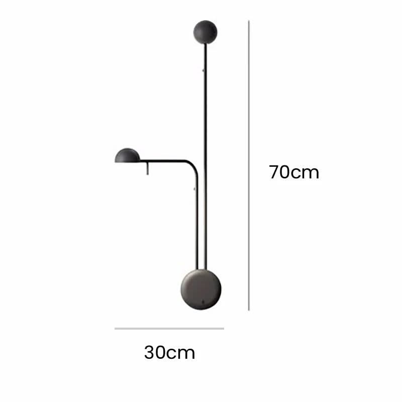 Minimalistic Pin Wall Light - Elegant Lighting Decor-ChandeliersDecor.com