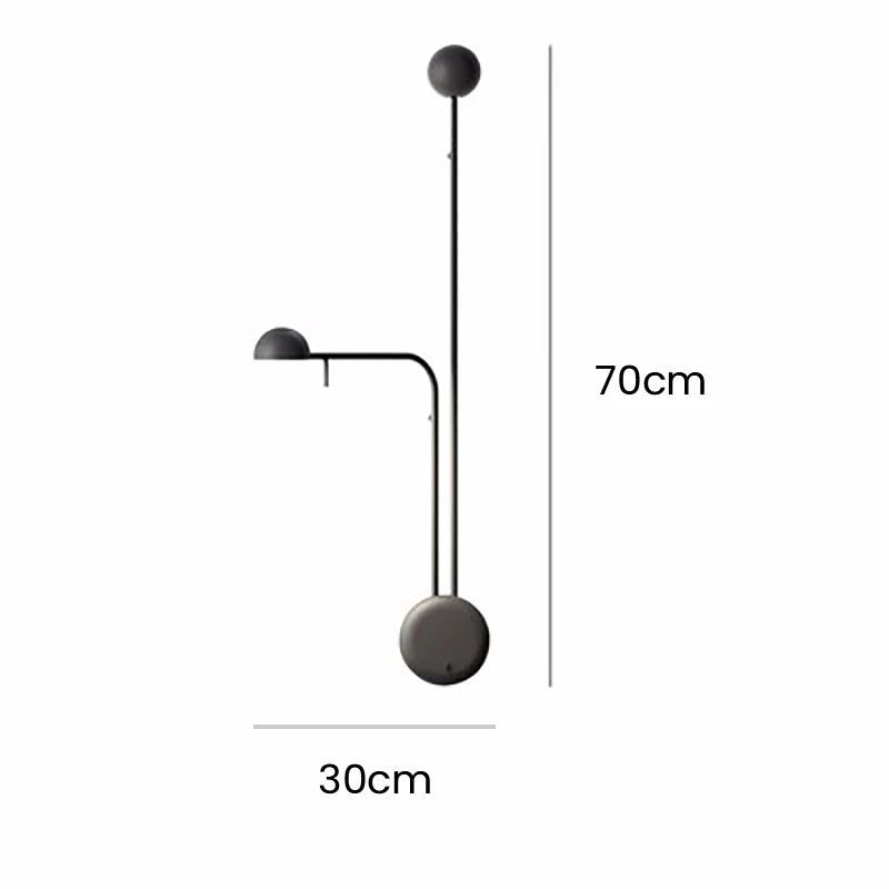 ChandeliersDecor.com-Wall Lights-Minimalistic Pin Wall Light - Elegant Lighting Decor