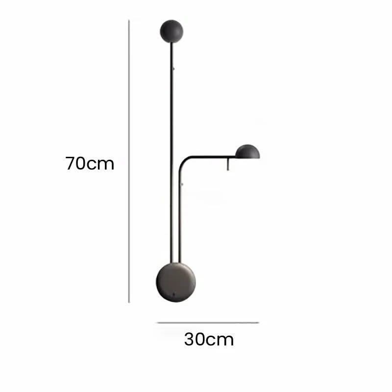 Minimalistic Pin Wall Light - Elegant Lighting Decor-ChandeliersDecor.com