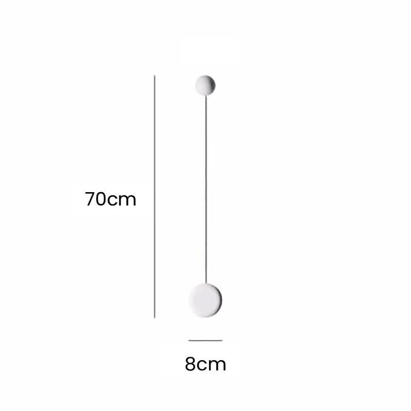 Minimalistic Pin Wall Light - Elegant Lighting Decor-ChandeliersDecor.com