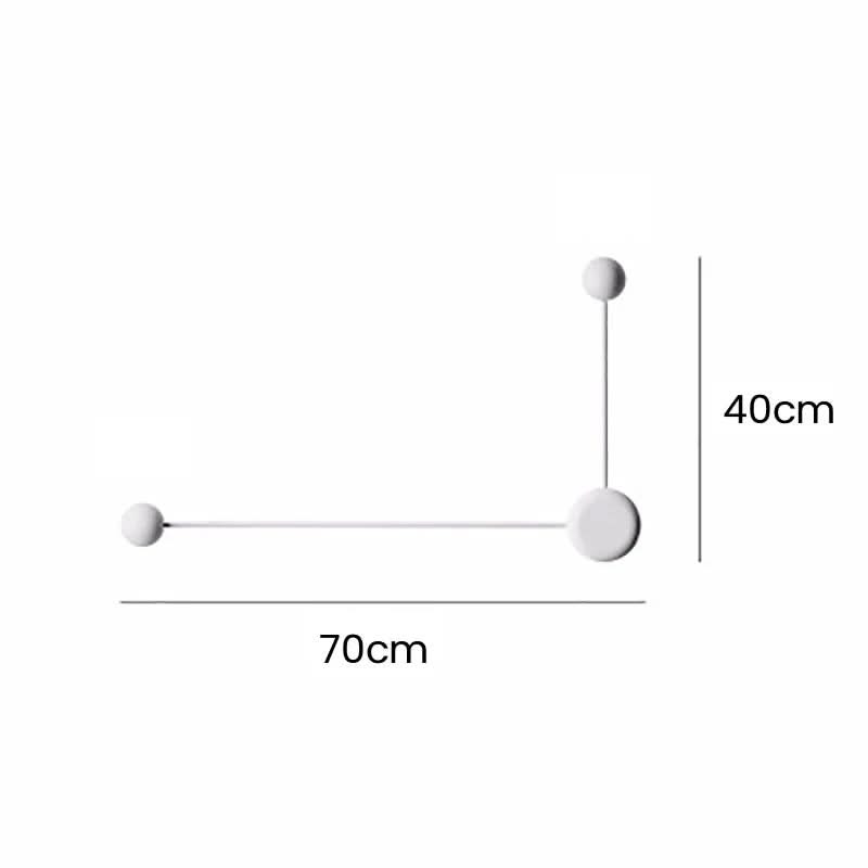 Minimalistic Pin Wall Light - Elegant Lighting Decor-ChandeliersDecor.com