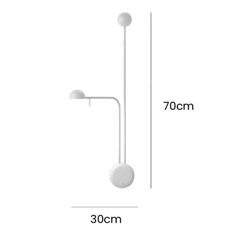 Minimalistic Pin Wall Light - Elegant Lighting Decor-ChandeliersDecor.com