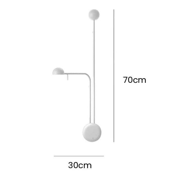 Minimalistic Pin Wall Light - Elegant Lighting Decor-ChandeliersDecor.com