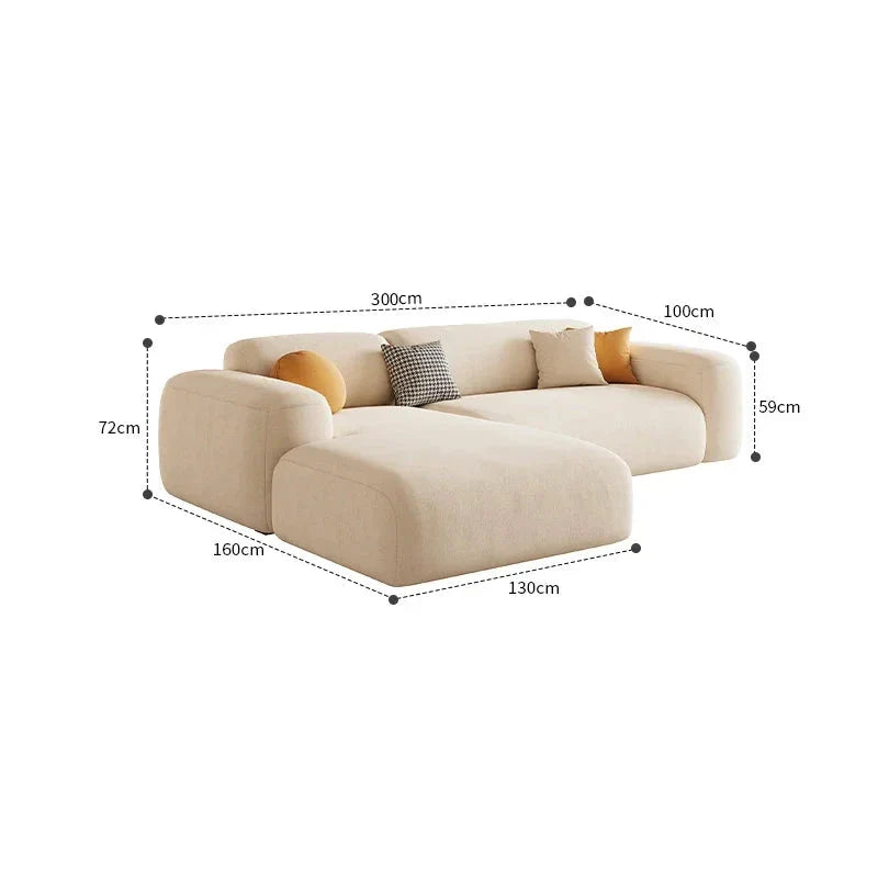 ChandeliersDecor.com-Sofa Set-Minimalistic Relaxing Lounge Sofa Set