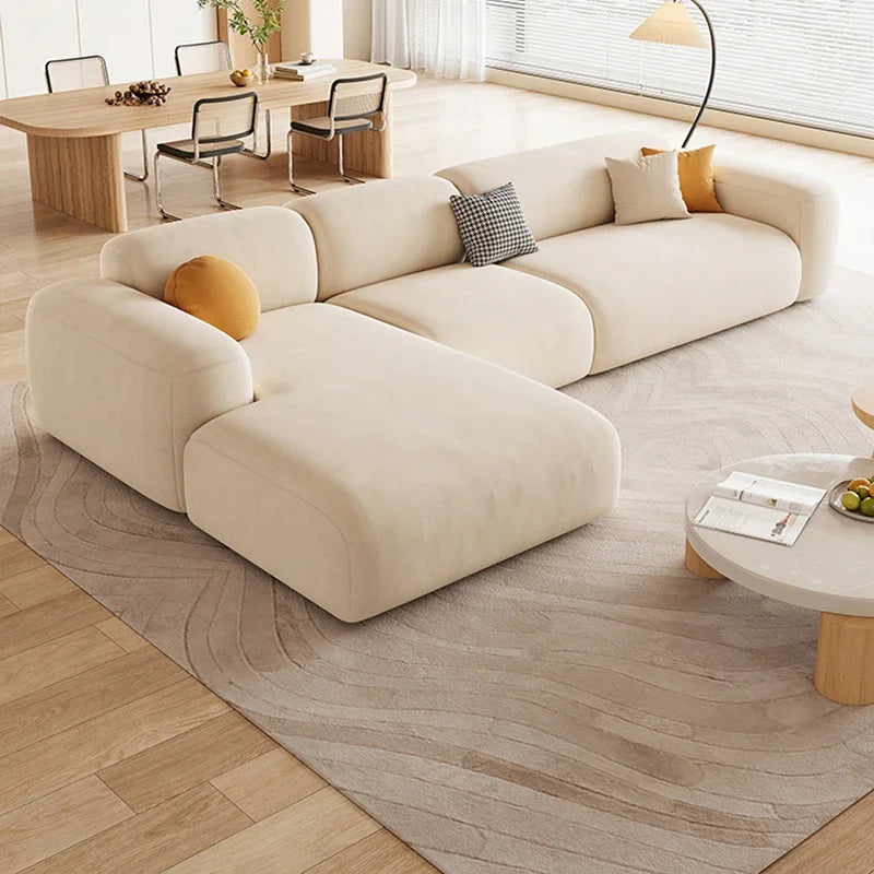 ChandeliersDecor.com-Sofa Set-Minimalistic Relaxing Lounge Sofa Set