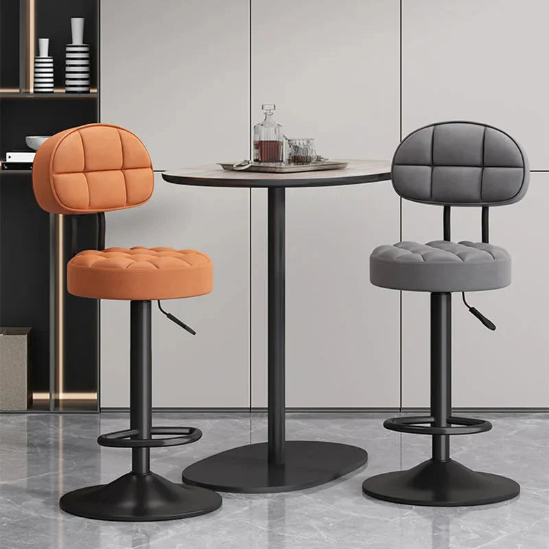 ChandeliersDecor.com-Bar Stools-Minimalistic Swivel Bar Stool Adjustable