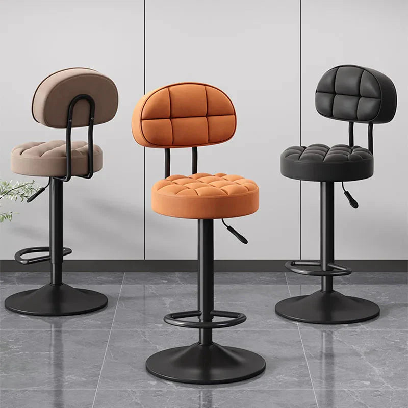 ChandeliersDecor.com-Bar Stools-Minimalistic Swivel Bar Stool Adjustable