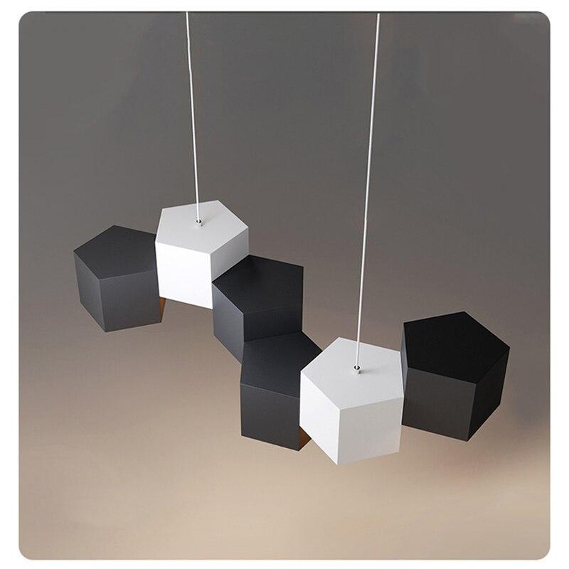 ChandeliersDecor.com-Kitchen Island-Modern Chandelier Lighting Blocks Pendant Light