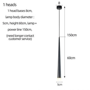 ChandeliersDecor.com-Staircase Chandelier-Modern Duplex Attic Pendant Lamp
