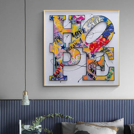 ChandeliersDecor.com-Wall Posters-Modern Graffiti Art Canvas Paintings - Inspirational Home Wall Decor Prints