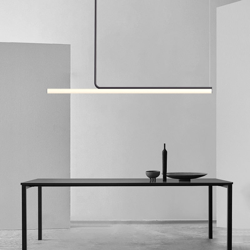 ChandeliersDecor.com-Kitchen Island-Modern LED Chandelier: Illuminate Your Space with Style