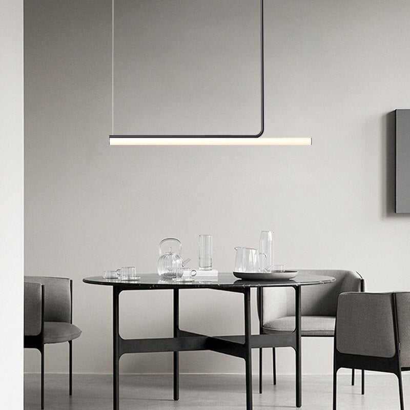 ChandeliersDecor.com-Kitchen Island-Modern LED Chandelier: Illuminate Your Space with Style