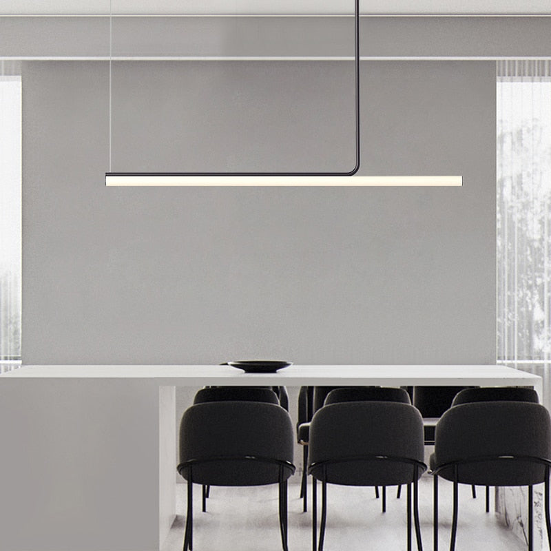 ChandeliersDecor.com-Kitchen Island-Modern LED Chandelier: Illuminate Your Space with Style