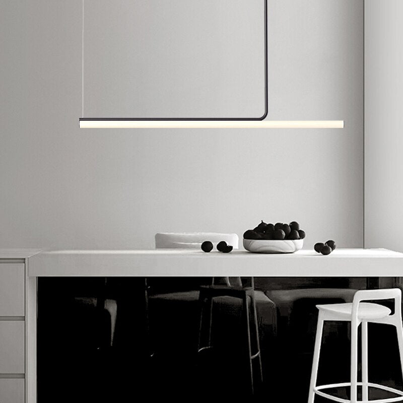ChandeliersDecor.com-Kitchen Island-Modern LED Chandelier: Illuminate Your Space with Style
