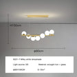 Modern Long Glass Ball Chandelier with G9 LED-ChandeliersDecor.com