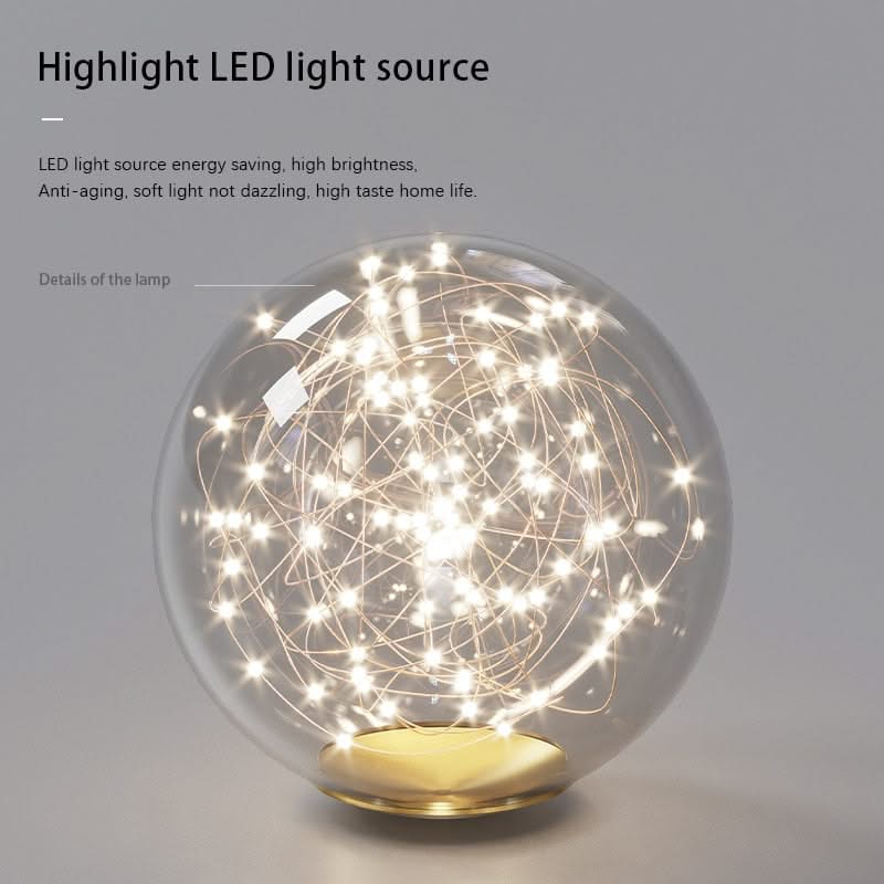 Modern Long Glass Ball Chandelier with G9 LED-ChandeliersDecor.com
