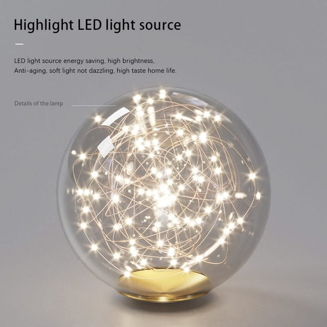 Modern Long Glass Ball Chandelier with G9 LED-ChandeliersDecor.com