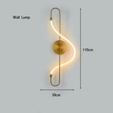 ChandeliersDecor.com-Kitchen Island-Modern Long Hose LED Chandelier for Dining Room