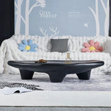 ChandeliersDecor.com-Coffee Tables-Modern Minimalist Black Coffee Table for a Stylish Living Room