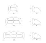 ChandeliersDecor.com-Sofa Set-Modern Minimalist Leather Sofa Set – Luxury Contemporary Seating