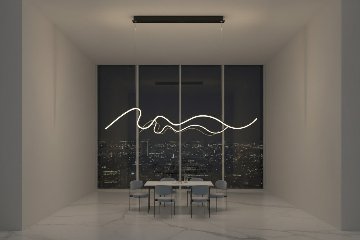 Modern Minimalist LED Chandelier Light-ChandeliersDecor.com