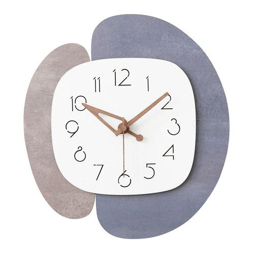ChandeliersDecor.com-Wall Clocks-Modern Mute Wall Clock Punch-Free Wall Clock