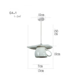 ChandeliersDecor.com-Kitchen Island-Modern Tea Cup Teapot Crockery Ceramic Led Pendant Lights