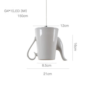 ChandeliersDecor.com-Kitchen Island-Modern Tea Cup Teapot Crockery Ceramic Led Pendant Lights