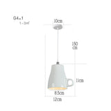 ChandeliersDecor.com-Kitchen Island-Modern Tea Cup Teapot Crockery Ceramic Led Pendant Lights