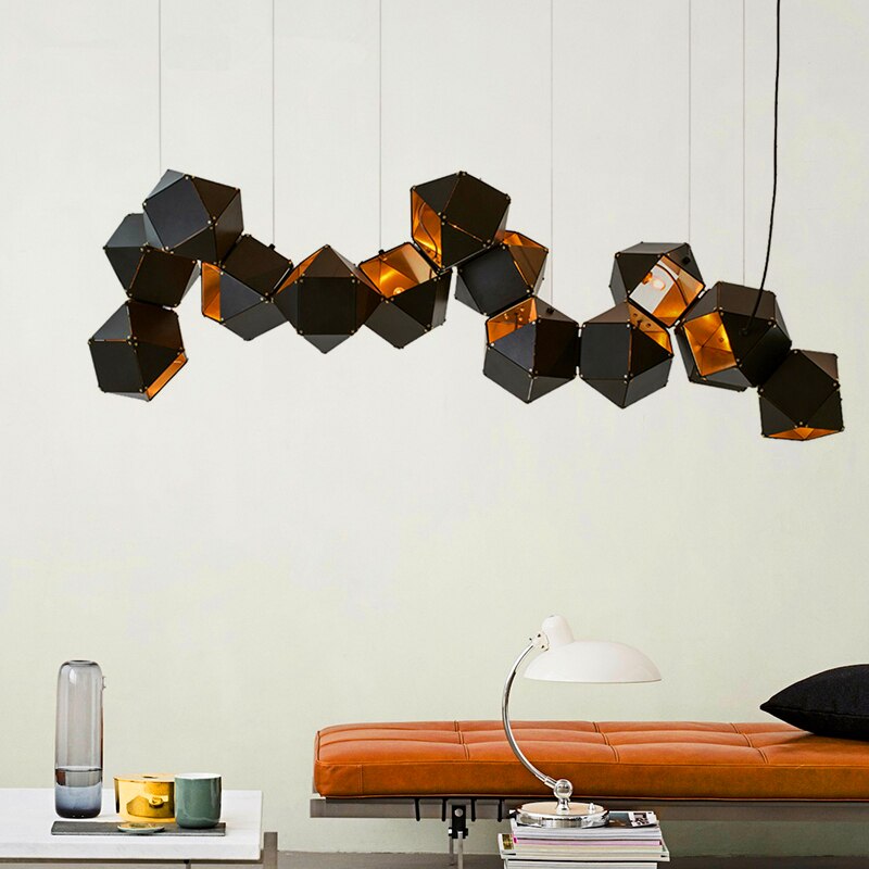 ChandeliersDecor.com-Kitchen Island-Molecules Hanging Light - Perfectly Illuminating Spaces