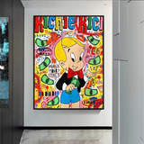 ChandeliersDecor.com-Wall Posters-Money Boy: Richie Rich Poster - Ultimate Symbol of Wealth