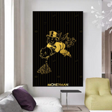 ChandeliersDecor.com-Monopoly Wall Poster-Money Man Angel: Alec Monopoly Art Exclusive Collection