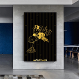 ChandeliersDecor.com-Monopoly Wall Poster-Money Man Angel: Alec Monopoly Art Exclusive Collection
