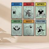 ChandeliersDecor.com-Monopoly Wall Poster-Monopoly property bundle Alec monopoly Canvas Print