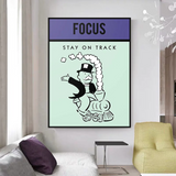 ChandeliersDecor.com-Monopoly Wall Poster-Monopoly property bundle Alec monopoly Canvas Print