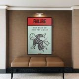 ChandeliersDecor.com-Monopoly Wall Poster-Monopoly's 'Try Again' Canvas Wall Art
