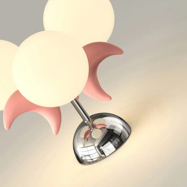 Moon LED Ball Lamp for Girls Room - Illuminate the Night with Whimsical Charm-ChandeliersDecor.com