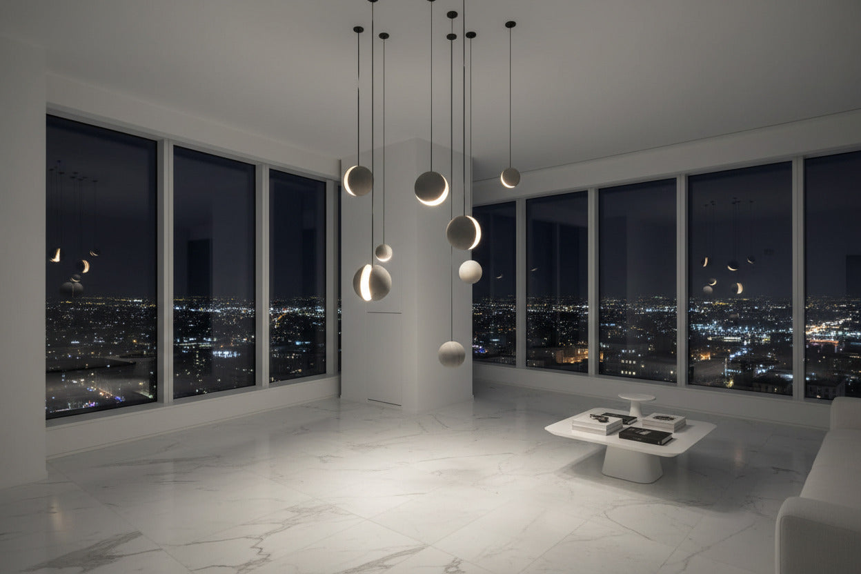 Moon Pendant Light: Illuminate Spaces with Style-ChandeliersDecor.com