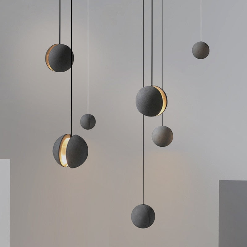 ChandeliersDecor.com-Pendant Lights-Moon Pendant Light: Illuminate Spaces with Style
