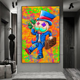 ChandeliersDecor.com-Monopoly Wall Poster-Mr Monopoly Goat Poster - High-Quality Print