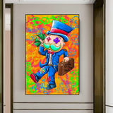 ChandeliersDecor.com-Monopoly Wall Poster-Mr Monopoly Goat Poster - High-Quality Print