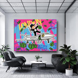ChandeliersDecor.com-Monopoly Wall Poster-Mr Monopoly London Poster - Authentic Collectible Art