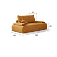 ChandeliersDecor.com-Sofa Set-Muebles Para Classic Lazy Lounge Sofa Set