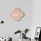 ChandeliersDecor.com-Wall Clocks-New plug-in Style Flower Creative Vancleef Wall Clock