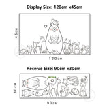 ChandeliersDecor.com-Nordic Cartoon Animal Wall Sticker