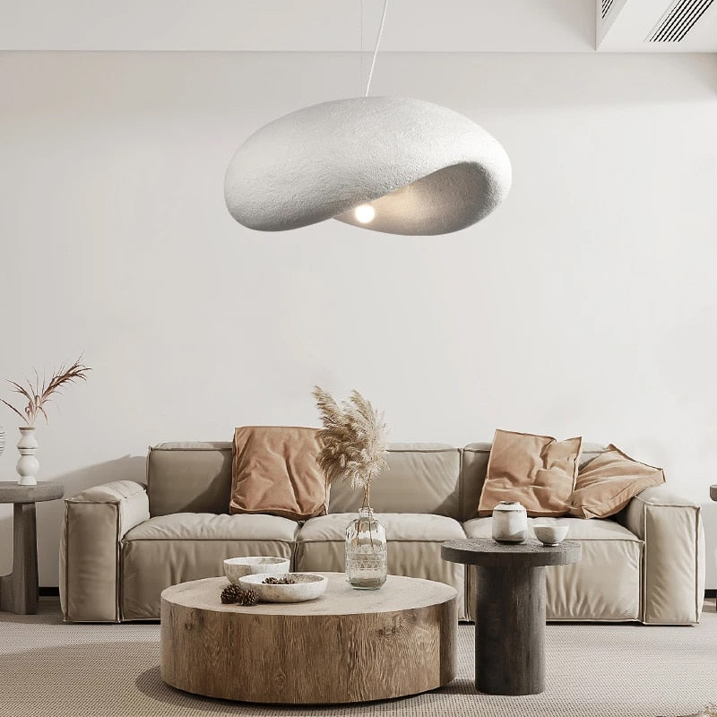 ChandeliersDecor.com-Chandeliers-Nordic Cream Style Boho Pendant Lamp Hanging