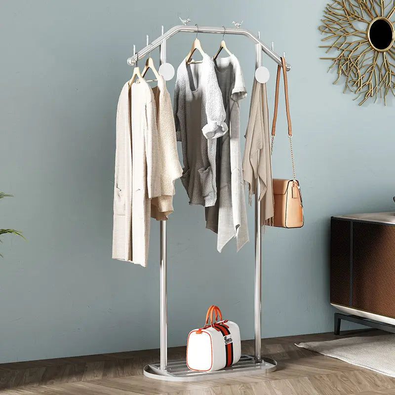 ChandeliersDecor.com-Drying Racks & Hangers-Nordic Floor Standing Coat Rack Organiser