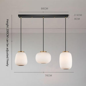 ChandeliersDecor.com-Pendant Lights-Nordic Glass Pendant Light: Exquisite Lighting Fixture