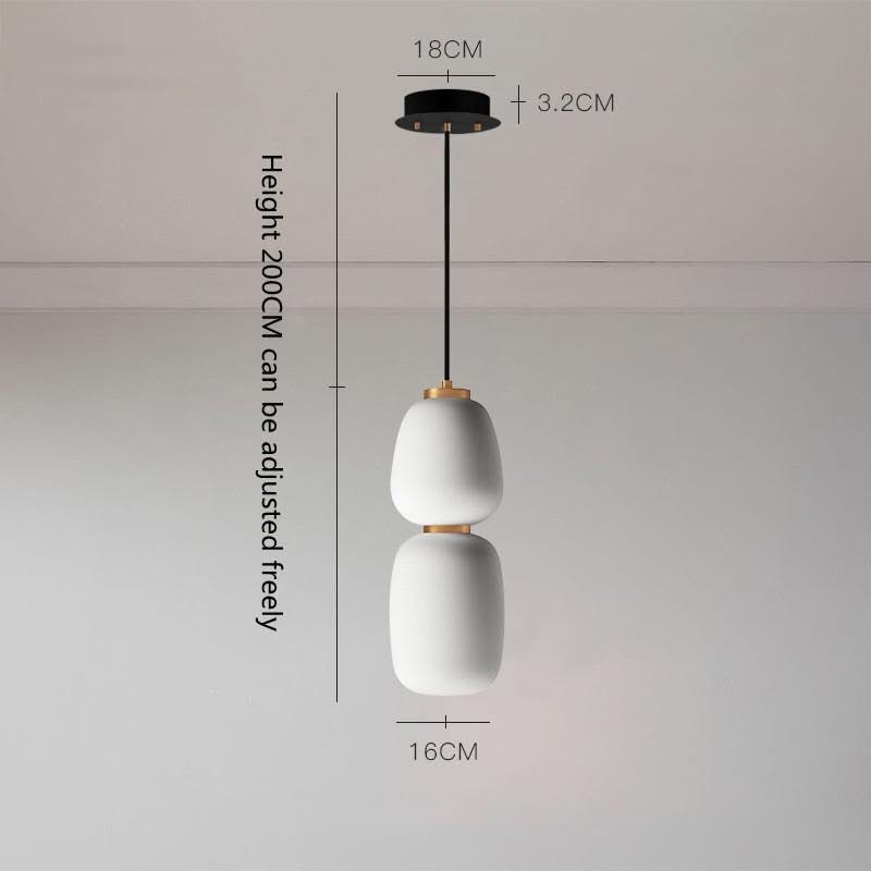 Nordic Glass Pendant Light: Exquisite Lighting Fixture-ChandeliersDecor.com